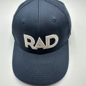 New Radmor Golf RAD Logo Blue Adjustable Baseball Hat Cap One Size